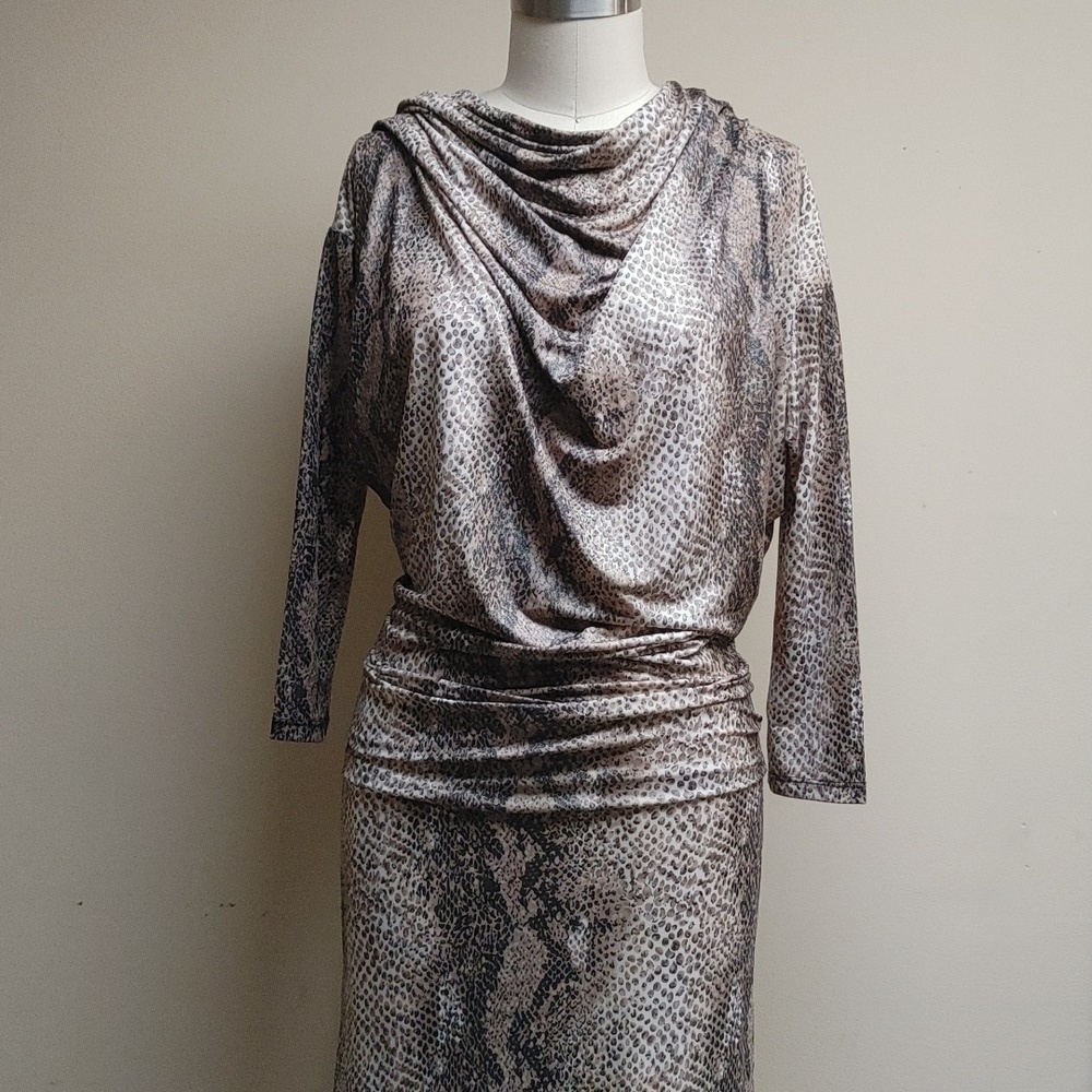 VavaVoom Python Print Maxi Dress - Picture 8 of 13